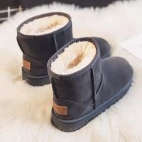 Botas Cortas Marrones De Moda Para Invierno Nuevas Botas De Plataforma Impermeables Y Cálidas Para Mujer Con Peluche Acolchado Y Suela De Goma - details 0
