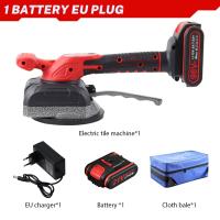 Máquina de azulejos de 200KG, vibrador de suelo de 5 engranajes con ventosa, herramientas eléctricas de nivelación para batería Makita de 18V/21V,ELECTRICAL,Funda - details 9