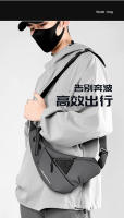 Bolso bandolera pequeño de piel con membrana para hombre, informal, ajustado, antirrobo, bolso de mano expandible para hombre - details 5
