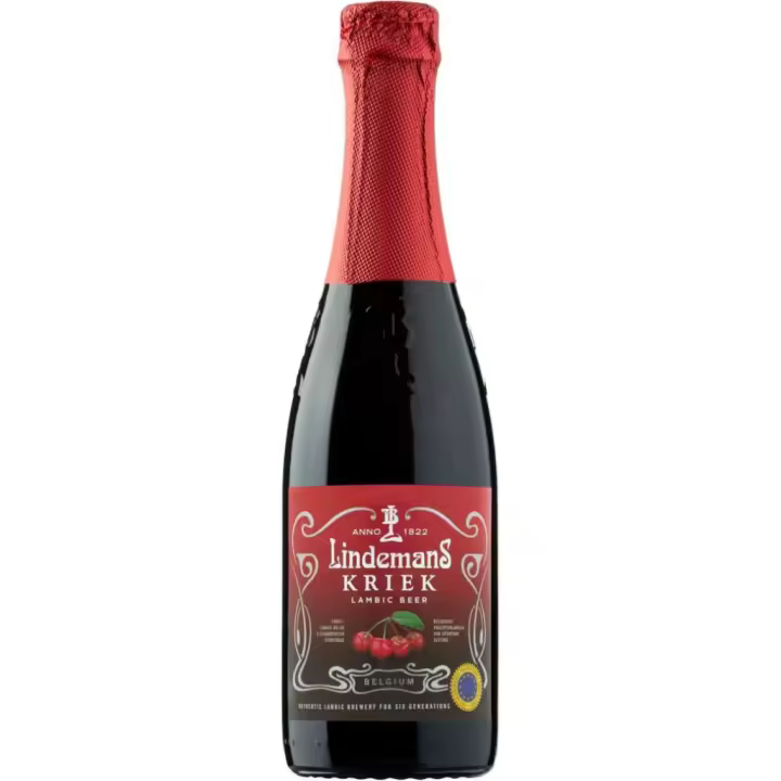 6 uds x Lindemans Kriek 35,5Cl cerveza Belga tipo lambic con cereza - 1