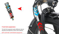 Samebike lvxd30-II 48v10ah, Materia Desmontable, Neumaticos 20 ", Aleación Aluminio - details 16