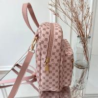 Mochila Clásica Para Mujer Moda Escuela Bolsas Diarias De Compras Mochilas Versátiles Impresionadas Material PU Y Nylon - details 7