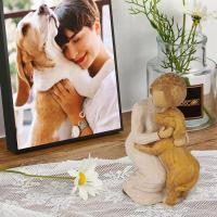 Adorno escultóricos adecuados para la decoración del Hogar, Recuerdo de Amistad de Perros - details 3