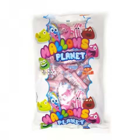 Top Candy Nube Lisa Rosa Envuelta 110 Unds Bolsa 110 Unidades Sin Gluten - 1