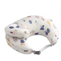 BIT Almohada de lactancia Almohada para recién nacidos con capucha desmontable Almohada en forma de U de mezcla de algodón para el cuidado del bebé - details 0