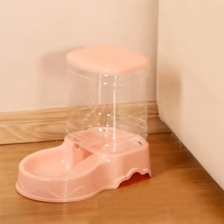Cacerola De Agua Y Alimento Automática Para Mascotas 3.8L Gran Capacidad Con Almacenamiento De Granos Para Gatos Y Perros Accesorios Para Mascotas - 1
