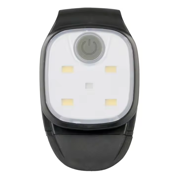 Lampara Clip LED Recargable USB Con 4 Modos De Iluminación Seguridad Para Correr Y Caminar De Noche Pesca Senderismo - 1