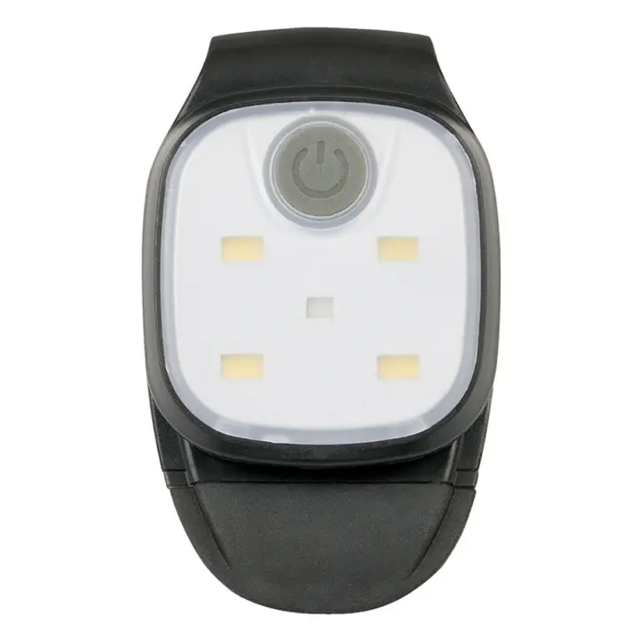 Lampara Clip LED Recargable USB Con 4 Modos De Iluminación Seguridad Para Correr Y Caminar De Noche Pesca Senderismo - 1