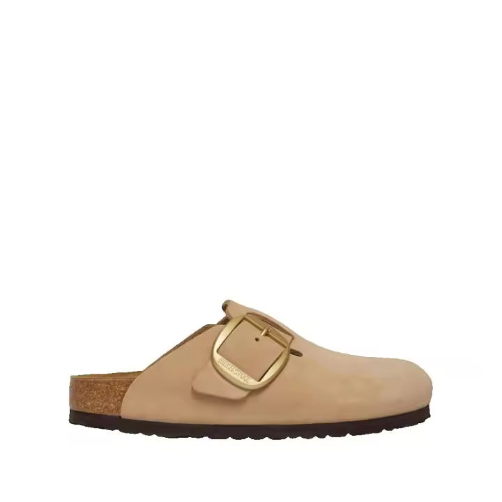 Birkenstock Boston Hebilla grande Hebilla de nubuck - 1