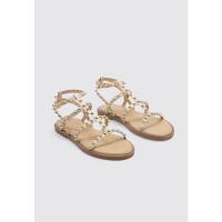 Limma DIPS Sandalia Plana Mujer Beige - details 0