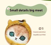 Muñeco De Peluche Grande De Mofusand Serie De Animales Con Cola Larga Gato Delfín Muñeco De Cojín Decoración De Habitación Regalo De Cumpleaños Para Niños Y Adultos - details 9