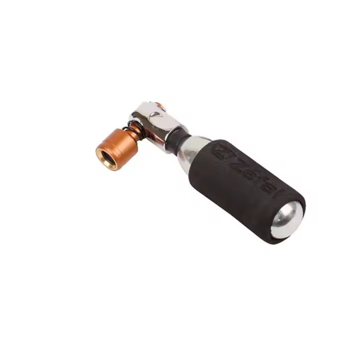Inflador Zefal EZ Big Shot CO2 - Regulador de Cartuchos - Compacto y Ligero - Bicicleta y Cartuchos CO2 - 1
