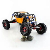 4Pcs Neumáticos De Terracería Para RC Crawler 1/10 Axial SCX10 pro Capra UTB18 TRX4 Redcat R131 Tamaño 110*38MM Rojo Y Negro - details 8