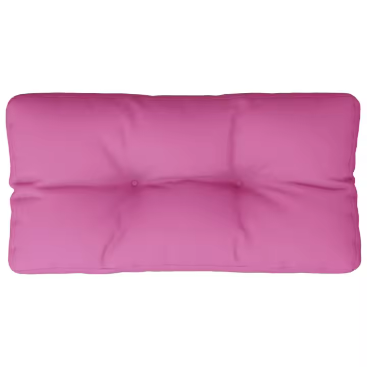 vidaXL Cojín para palés tela 80x40x12 cm Color Negro y blanco,  Rosa,  Tuquesa y mas Cojín Decorativo de Asiento Cojines de muebles de salon - 1
