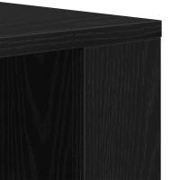 Armario de Pared vidaXL Negro Roble 80x33x80 cm Madera Elaborada - details 6