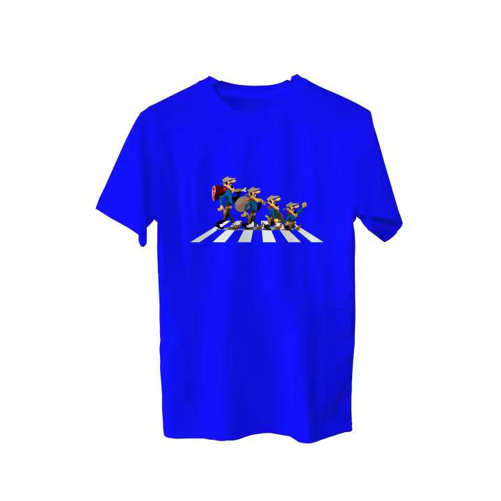 Camiseta Lucky Luke. Hermanos Dalton. Joe. Jack. William. Averell. Rantamplan. Jolly Jumper. Varios colores. Todas las tallas. - 1