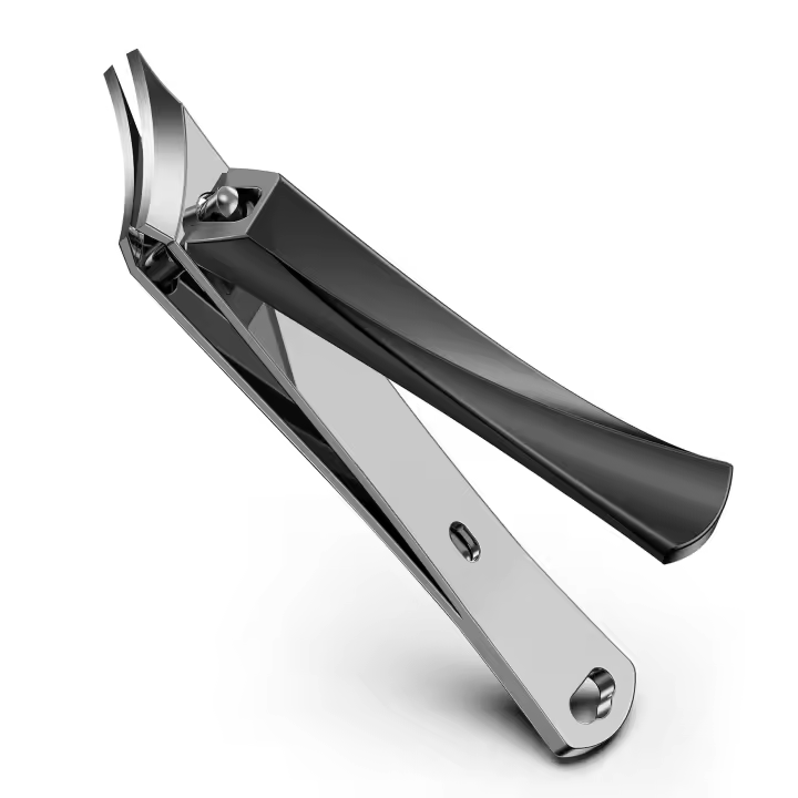 Cortaúñas para uñas encarnadas: cortaúñas de hoja curve inclinada para uñas gruesa y encarnadas. Cortaúñas de podólogo para personas Mayores y Helbres. - 1
