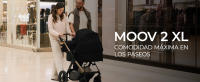Kinderkraft MOOV2 XL 3 en 1, Carrito bebé hasta 27 kg, Carro, Con Asiento I-SIZE 40-75 cm, Plegable, Amortiguación, Convertible, Capazo XL, Con accesorios - details 0