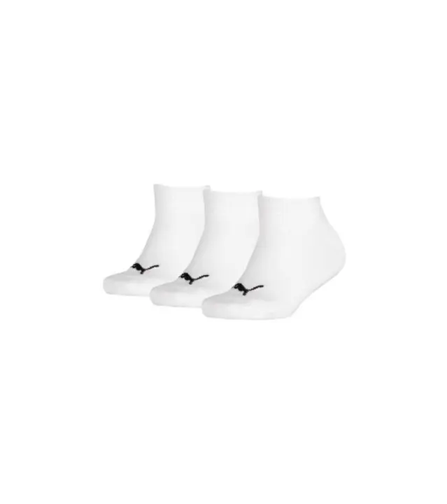 Calcetines Puma Kids Invisible 3p Blanco 194010001-300 Calcetines Niño Puma - 1