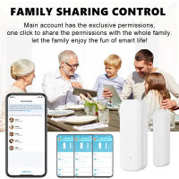 Sensor De Puerta Y Ventana WiFi Zigbee Tuya Con Batería Sistema De Seguridad Inteligente Para El Hogar Control Por Voz a Través De Alexa Y Google Home - details 9