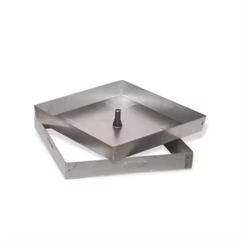 Tapa de registro rellenable galvanizada H50 63x63 cm. ZIN05-6860C Dakota - 1