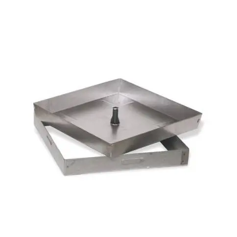 Tapa de registro rellenable galvanizada H50 63x63 cm. ZIN05-6860C Dakota - 1