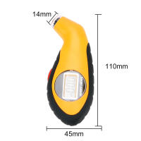 Medidor De Presión De Neumáticos Para Coche Con Inflador De Aire Adaptador EU Monitor De Inflación LCD Digital Para Motocicleta Y Bicicleta - details 16