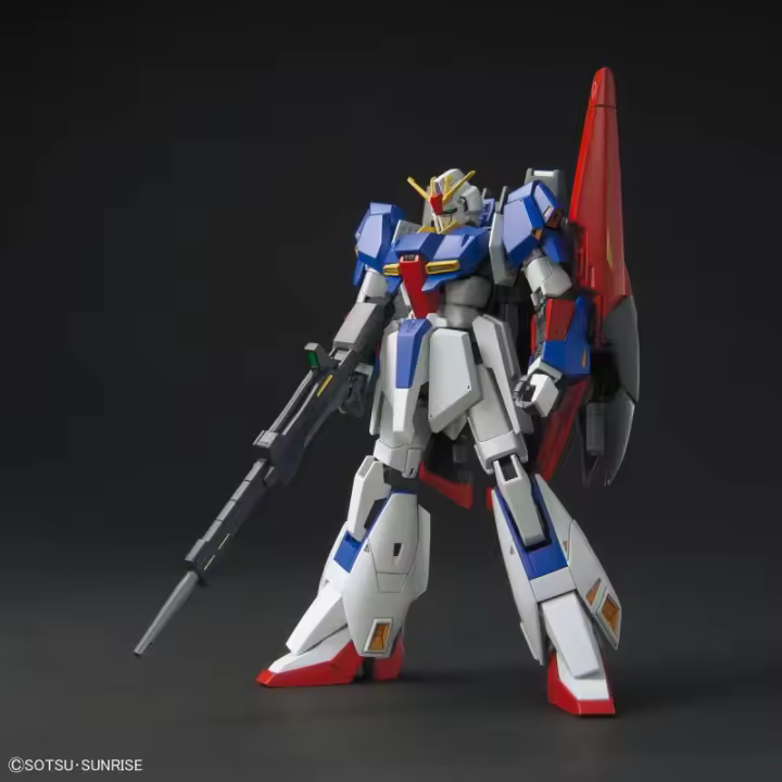 Bandai Gundam - HGUC - 203 - MSZ-006 Zeta Gundam 1/144    - Montaje Fácil - Piezas Pintadas - No requiere pegamento - 1