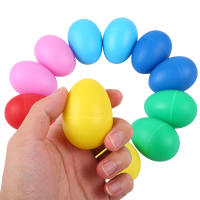 Juguetes Educativos Para Niños 12/6 Pcs Huevo De Pascua Con Instrumentos Musicales De Percusión Plásticos Para Aprendizaje Musical - details 3