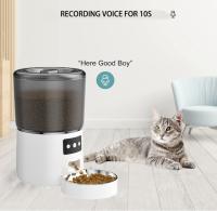 Comedero Gato Automatico+2.2 Fuente para Gatos - 5G/2.4G WiFi Dispensador Comida Gatos - Comedero Automatico Gato Conectar App - Alimentación a Distancia - 1-10 Comidas al Día - 10s Voz - Doble Alimentación - 4L - details 10