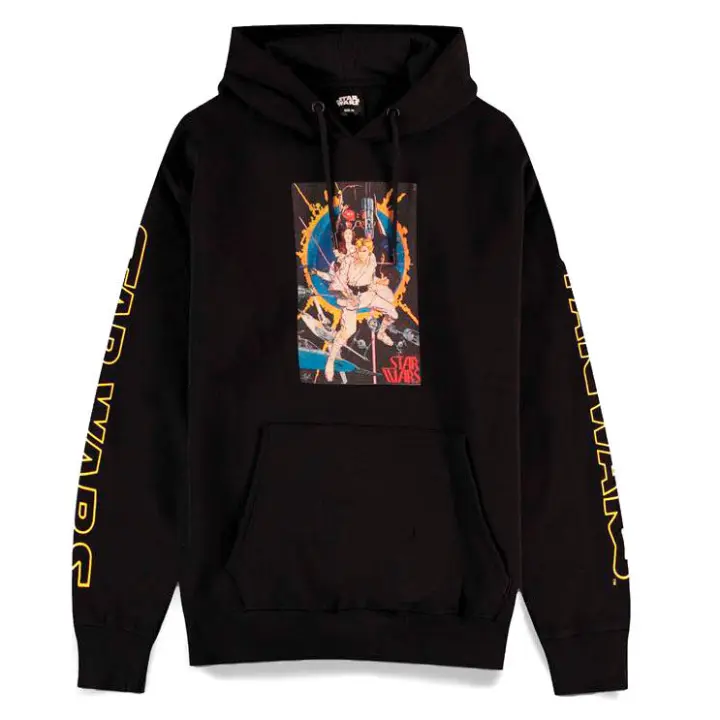 Sudadera capucha Vintage Poster Star Wars - Talla S - 1