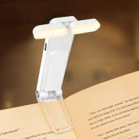 Luz De Lectura Recargable Por USB Luz De Libro LED Portátil Con Clip Para Lectura En La Cama Luz Marcadora De Lectura - details 0