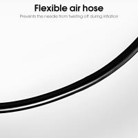 Bomba De Aire Para Bicicleta Manual Con Medidor Alta Presión 120 PSI Inflador De Neumáticos Para Bicicleta Schrader Valve - details 8
