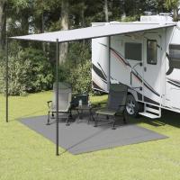 vidaXL Alfombrilla de camping 3,5x2,5 m Color Azul,  Crema,  Antracita y mas - details 2