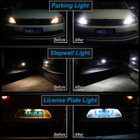 NAO 2x Lámpara LED T10 Super Brillante 6000K Blanca Amarilla Roja 5W5 700LM 12V 24V Luz De Marca Para Coche Error Anti CANBUS - details 6