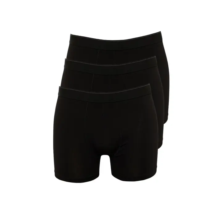 Trendyol Navy Blue 3-Pack Plain Boxer Tmnaw20Bx0063 - 1
