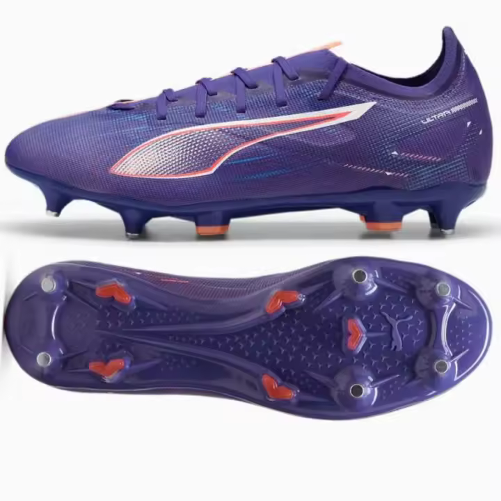Puma ULTRA 5 Match MxSG M 107893 01 shoes – Botines de fútbol con tacos mixtos y tecnología de ajuste, proporcionando máxima tracción y control en superficies de césped húmedo o blando. - 1