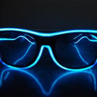 Gafas De Sol LED Fluorescentes Verde Neón Para Fiesta Luminosa Accesorio De Disfraz Para Halloween Decoración De Luces - details 1