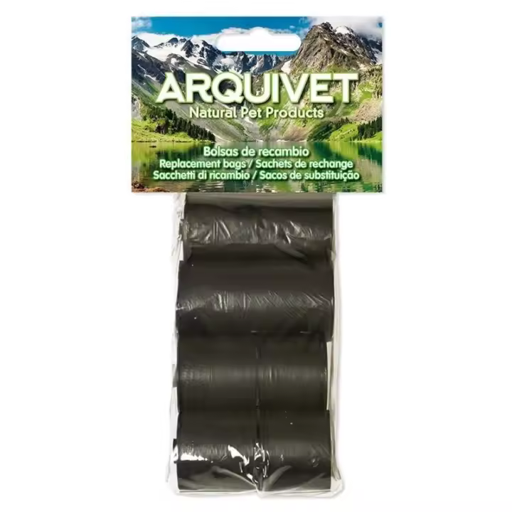 Arquivet - BOLSAS HIGIENICAS 4 rollos x 20 bolsas - 1