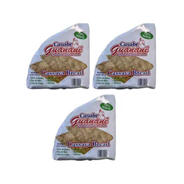 CASSAVA BREAD , 283 GRAM .CASABE GUANANÍ .GLUTEN FREE - 1