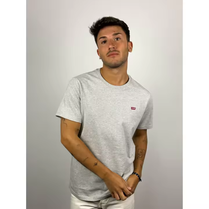 Camiseta LeviS Original Housemark Light Mist Heather - 1