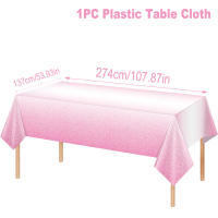 Mantel Desechable De Color Sólido Para Fiesta De Cumpleaños Boda Navidad Mantel Rectangular Impermeable Cubierta De Mesa - details 6
