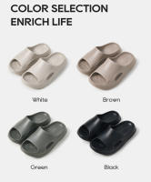 UTUNE Pantuflas Silenciosas Para Hombres 4CM Cómodas Y Transpirables Para Interior Y Exterior Plataforma Media Verano - details 8