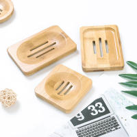 Porta Saboneta De Bambú Natural Madera Soporte Para Baño Almacenamiento Portátil Placa Caja Contenedor Decoración Del Hogar - details 38