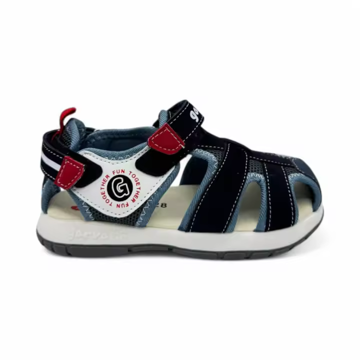 Sandalias marca Garvalin para infantil en color azul - 1