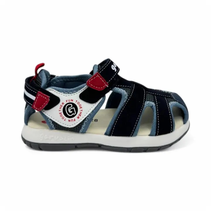 Sandalias marca Garvalin para infantil en color azul - 1