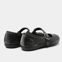 VULLADI 5409-032 Zapatillas de lona mujer 24337 XL MERCEDES TERCIPELO GRIS - details 1