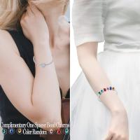 Pulsera de Plata con Eslabón Serpiente y Cierre de Corazón Compatible con Charms Europeos Pandora para Mujer - details 1