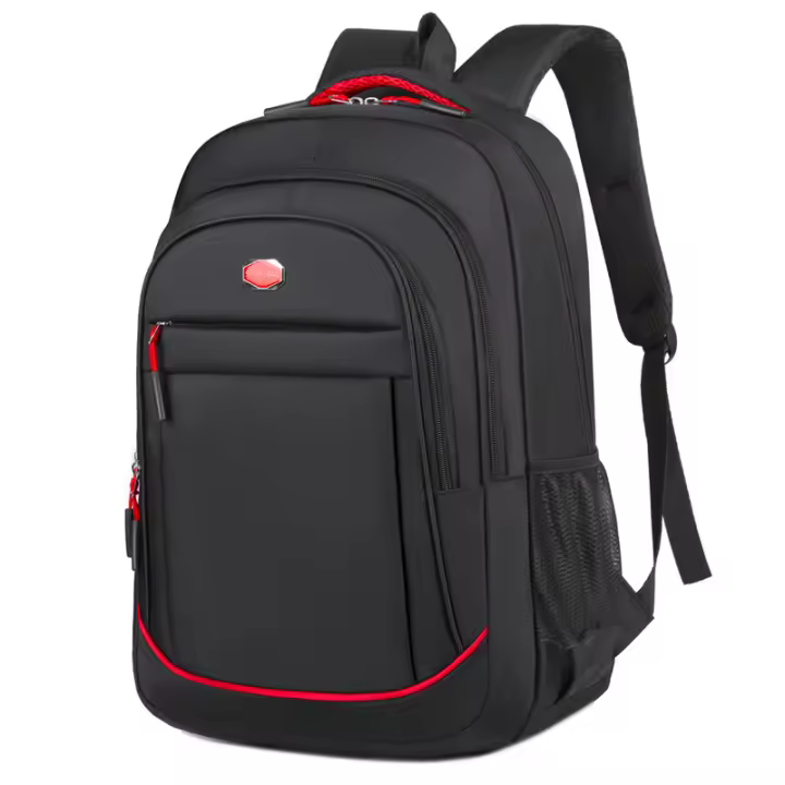 Mochila Grande Para Hombres Y Mujeres Para Viaje Oficina Escuela Y Comunicación Mochila Suave De Oxford Cierre De Cremallera - 1