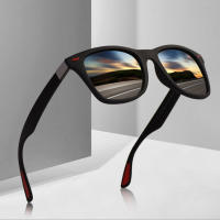 Gafas De Sol De Moda Para Exteriores Clásicas Protección Solar Para Hombres Y Mujeres Lentes De Vidrio Espejo Estilo Oval - details 1